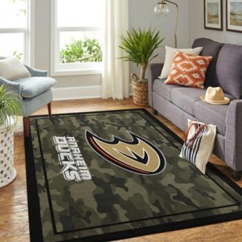 Anaheim Ducks Area Rugs Nhl Hockey Living Room Carpet Team Logo Floor Home Decor 20030464 Rug Regtangle Carpet Floor Decor Home Decor 0