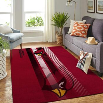 Arizona Cardinals Nfl Area Rugs Living Room Carpet Team Logo Sports Rug Regtangle Carpet Floor Decor Home Decor 0