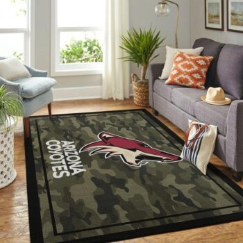 Arizona Coyotes Area Rugs Nhl Hockey Living Room Carpet Team Logo Floor Home Decor 20030463 Rug Regtangle Carpet Floor Decor Home Decor 0