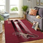 Arizona Coyotes Nhl Area Rugs Living Room Carpet Team Logo Sports Rug Regtangle Carpet Floor Decor Home Decor 0