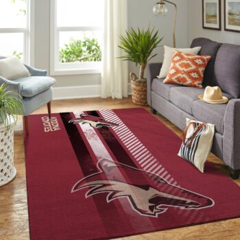 Arizona Coyotes Nhl Area Rugs Living Room Carpet Team Logo Sports Rug Regtangle Carpet Floor Decor Home Decor 0