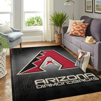 Arizona Diamondbacks Mlb Area Rugs Team Logo Living Room Carpet Sports Rug Regtangle Carpet Floor Decor Home Decor 0