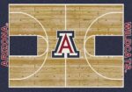 Arizona Wildcats Basketball Court Rug Area Rug Living Room Carpet Rug Regtangle Carpet Floor Decor Home Decor 0