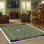 Arizona Wildcats Home Field Area Rugs Football Team Logo Carpet Living Room Rugs Floor Home Decor F102153 Rug Regtangle Decor Home Decor 0