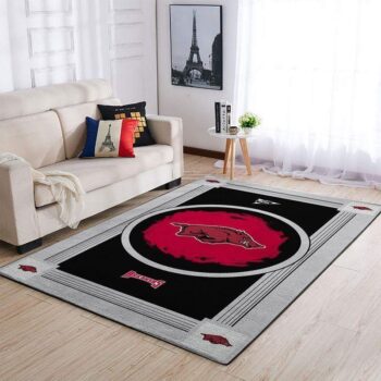 Arkansas Razorbacks Area Rugs Ncaa Football Basketball Living Room Carpet Team Logo Floor Home Decor 20030320 Rug Regtangle Decor Home Decor 0