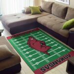 Arkansas Razorbacks Home Field Area Rug Football Team Logo Carpet Living Room Rugs Rug Regtangle Carpet Floor Decor Home Decor V17261 0
