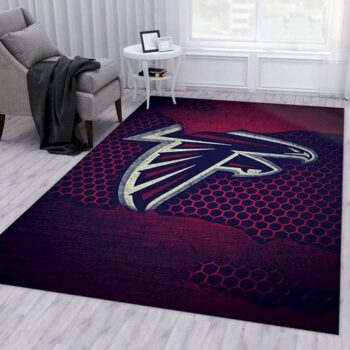 Atlanta Falcons Logo Nfl A Nfl Area Rug For Gift Bedroom Rug Home Deco 0