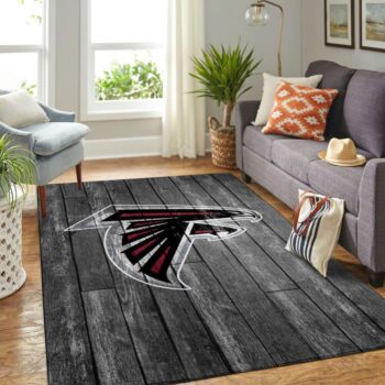 Atlanta Falcons Nfl Area Rugs Football Living Room Carpet Team Logo Wooden Home Rug Regtangle Carpet Floor Decor Home Decor 0