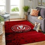 Atlanta Hawks Area Rug Nba Basketball Team Logo Carpet Living Room Rugs Rug Regtangle Carpet Floor Decor Home Decor V4646 0