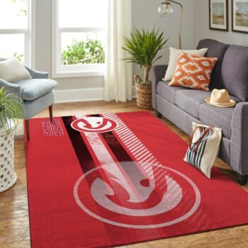 Atlanta Hawks Nba Area Rugs Living Room Carpet Team Logo Sports Rug Regtangle Carpet Floor Decor Home Decor 0