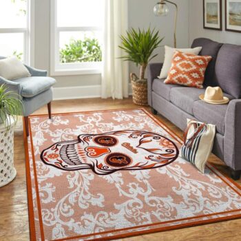 Baltimore Orioles Mlb Area Rugs Team Logo Skull Style Living Room Carpet Sports Rug Regtangle Carpet Floor Decor Home Decor 0