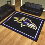 Baltimore Ravens Area Rug Nfl Football Team Logo Carpet Living Room Rugs Rug Regtangle Carpet Floor Decor Home Decor V1782 0
