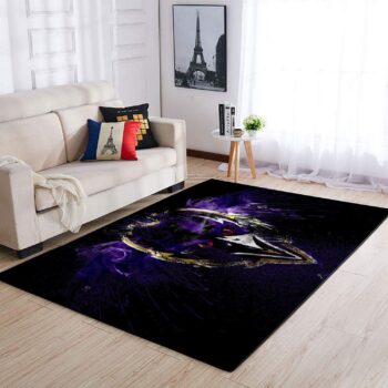 Baltimore Ravens Area Rug Nfl Football Team Logo Carpet Living Room Rugs Rug Regtangle Carpet Floor Decor Home Decor V1783 0