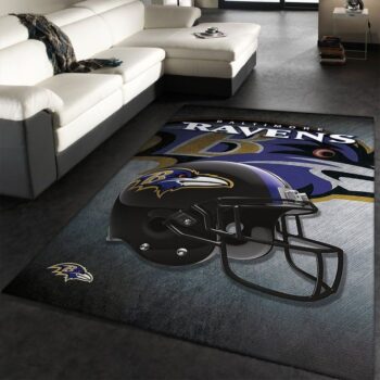Baltimore Ravens Nfl 10 Area Rug Living Room And Bed Room Rug Rug Regtangle Carpet Floor Decor Home Decor 0