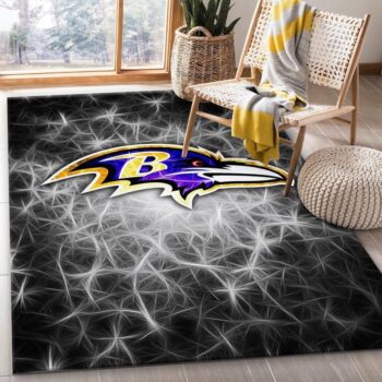 Baltimore Ravens Nfl 11 Area Rug Living Room And Bed Room Rug Rug Regtangle Carpet Floor Decor Home Decor 0