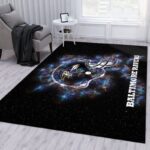 Baltimore Ravens Nfl 17 Area Rug Living Room And Bed Room Rug Rug Regtangle Carpet Floor Decor Home Decor 0