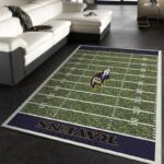 Baltimore Ravens Nfl 26 Area Rug Living Room And Bed Room Rug Rug Regtangle Carpet Floor Decor Home Decor 0
