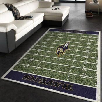 Baltimore Ravens Nfl 26 Area Rug Living Room And Bed Room Rug Rug Regtangle Carpet Floor Decor Home Decor 0