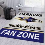 Baltimore Ravens Nfl 28 Area Rug Living Room And Bed Room Rug Rug Regtangle Carpet Floor Decor Home Decor 0