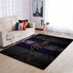 Baltimore Ravens Nfl 37 Area Rug Living Room And Bed Room Rug Rug Regtangle Carpet Floor Decor Home Decor 0