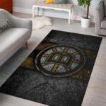 Boston Bruins Area Rugs Nhl Hockey Living Room Carpet Team Logo Floor Home Decor 2002207 Rug Regtangle Carpet Floor Decor Home Decor 0