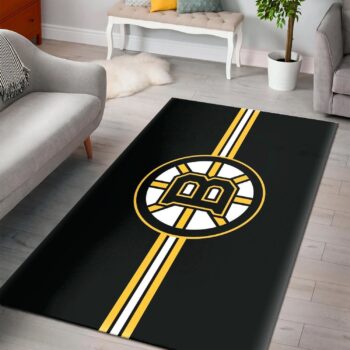 Boston Bruins Area Rugs Nhl Hockey Living Room Carpet Team Logo Floor Home Decor 2002208 Rug Regtangle Carpet Floor Decor Home Decor 0