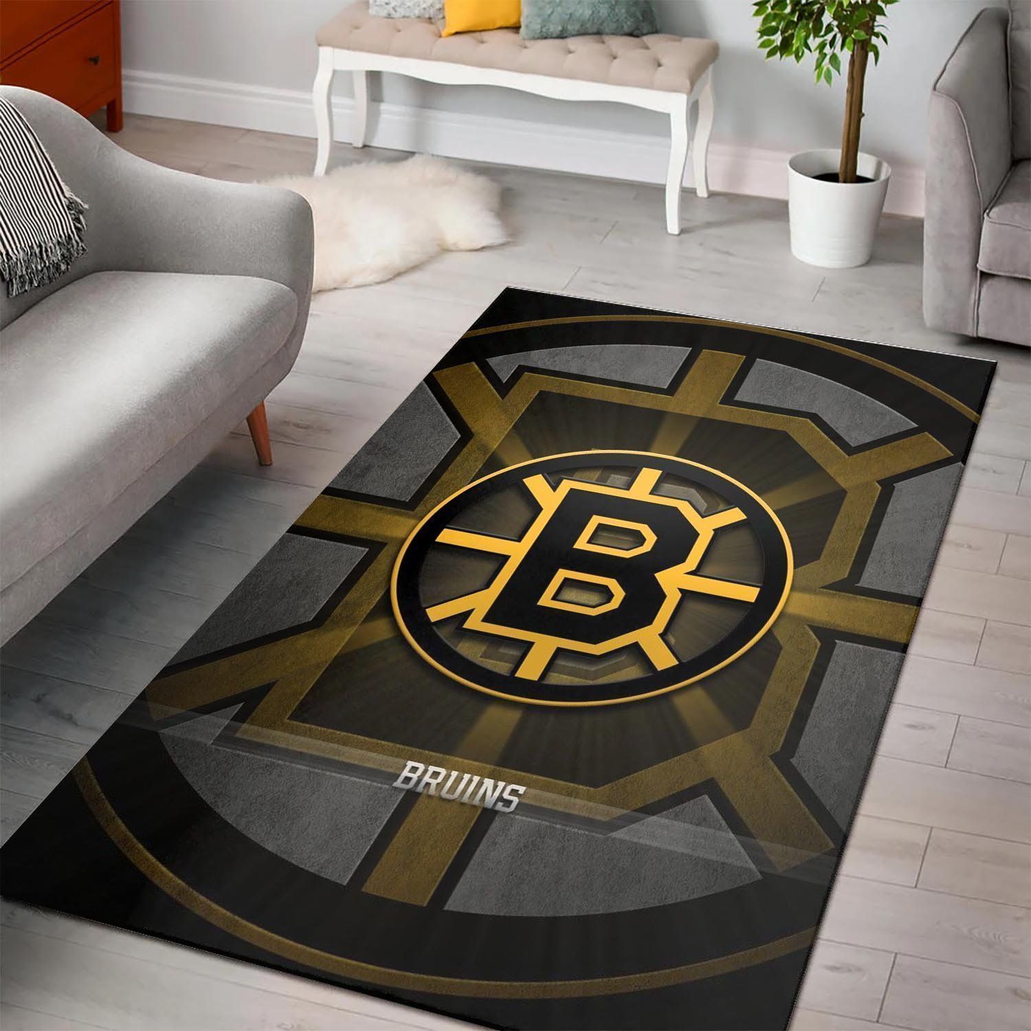 Boston Bruins Area Rugs Nhl Hockey Living Room Carpet Team Logo Floor Home Decor Rug Regtangle Carpet Floor Decor Home Decor 0 Boston Bruins Area Rugs Nhl Hockey Living Room Carpet Team Logo Floor Home Decor Rug Regtangle Carpet Floor Decor Home Decor 0