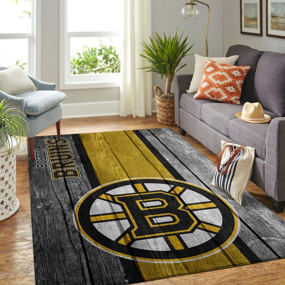 Boston Bruins Nhl Team Logo Area Rugs Wooden Style Living Room Carpet Sports Rug Regtangle Carpet Floor Decor Home Decor 0 Boston Bruins Nhl Team Logo Area Rugs Wooden Style Living Room Carpet Sports Rug Regtangle Carpet Floor Decor Home Decor 0
