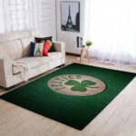 Boston Celtics Area Rug Nba Basketball Team Logo Carpet Living Room Rugs Rug Regtangle Carpet Floor Decor Home Decor V1619 0