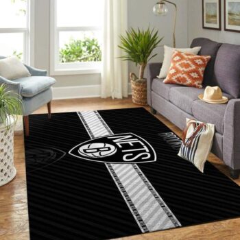 Brooklyn Nets Area Rug Nba Basketball Team Logo Carpet Living Room Rugs Rug Regtangle Carpet Floor Decor Home Decor V4639 0