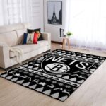 Brooklyn Nets Nba 4 Area Rug Living Room And Bed Room Rug Rug Regtangle Carpet Floor Decor Home Decor 0