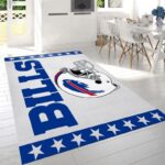Buffalo Bills Banner Nfl 32 Area Rug Living Room And Bed Room Rug Rug Regtangle Carpet Floor Decor Home Decor 0