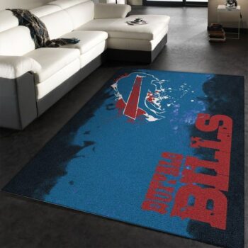 Buffalo Bills Banner Nfl 36 Area Rug Living Room And Bed Room Rug Rug Regtangle Carpet Floor Decor Home Decor 0