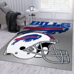 Buffalo Bills Banner Nfl 37 Area Rug Living Room And Bed Room Rug Rug Regtangle Carpet Floor Decor Home Decor 0