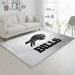 Buffalo Bills Banner Nfl 39 Area Rug Living Room And Bed Room Rug Rug Regtangle Carpet Floor Decor Home Decor 0