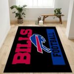 Buffalo Bills Football Nfl Logo Area Rug For Gift Bedroom Rug Us Gift 0