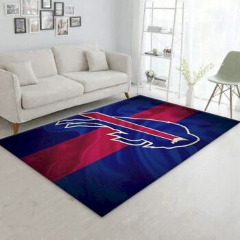 Buffalo Bills Logo Nationa Nfl Rug Living Room Rug Home Decor Floor De 0