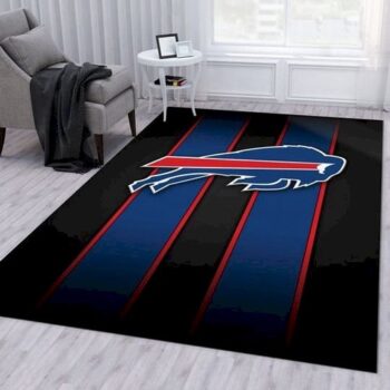 Buffalo Bills Nfl Rug Bedroom Rug Home Decor Floor Decor Living Room Area Rug Home Decor 0