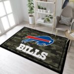 Buffalo Bills Nfl Team Logo Camo Style Nice Gift Home Decor Rectangle 0