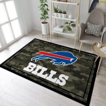 Buffalo Bills Nfl Team Logo Camo Style Nice Gift Home Decor Rectangle 0