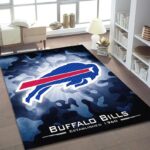 Buffalo Bills Rug Area Rug American Football Floor Carpet Nfl Decor Sport Decor 0