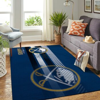 Buffalo Sabres Nhl Area Rugs Living Room Carpet Team Logo Sports Rug Regtangle Carpet Floor Decor Home Decor 0