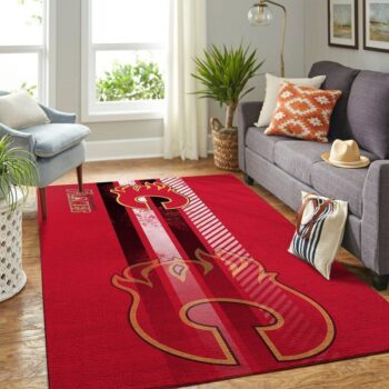 Calgary Flames Nhl 1 Area Rug Living Room And Bed Room Rug Rug Regtangle Carpet Floor Decor Home Decor 0