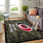 Carolina Hurricanes Living Room Area No2360 Rug Living Room Area Rug Home Decor 0