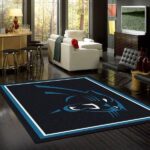Carolina Panthers Area Rug Football Living Room Carpet Home Rug Regtangle Carpet Floor Decor Home Decor 0