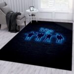 Carolina Panthers Living Room Area No2394 Rug Living Room Area Rug Home Decor 0