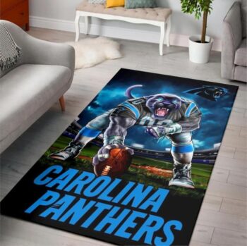 Carolina Panthers Nfl Football 24 Area Rug Living Room And Bed Room Rug Rug Regtangle Carpet Floor Decor Home Decor 0