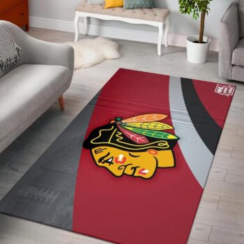 Chicago Blackhawks Area Rugs Nhl Hockey Living Room Carpet Team Logo Floor Home Decor 2002204 Rug Regtangle Carpet Floor Decor Home Decor 0