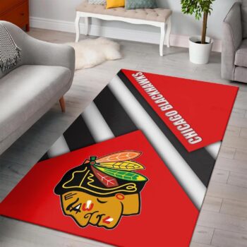 Chicago Blackhawks Area Rugs Nhl Hockey Living Room Carpet Team Logo Floor Home Decor 2002206 Rug Regtangle Carpet Floor Decor Home Decor 0