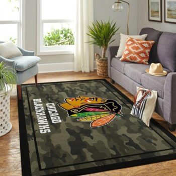 Chicago Blackhawks Area Rugs Nhl Hockey Living Room Carpet Team Logo Floor Home Decor 20030469 Rug Regtangle Carpet Floor Decor Home Decor 0